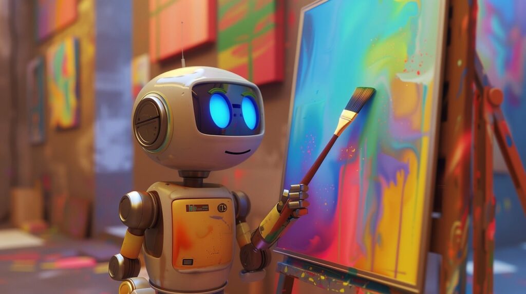 robot, paint, artist-8817528.jpg