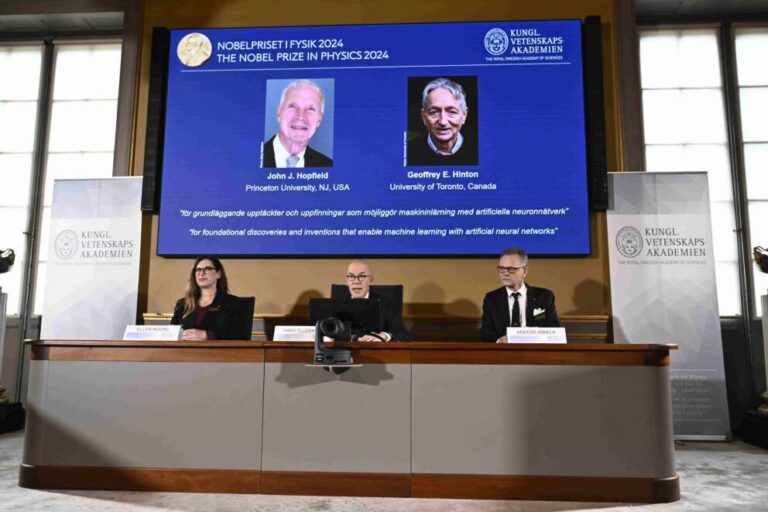Nobel per la Fisica 2024 a Hopfield e Hinton: la connessione tra intelligenza artificiale e fisica