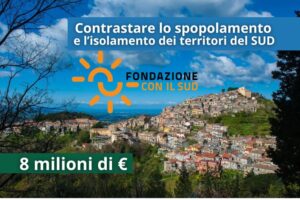 Fondazione con il Sud spopolamento