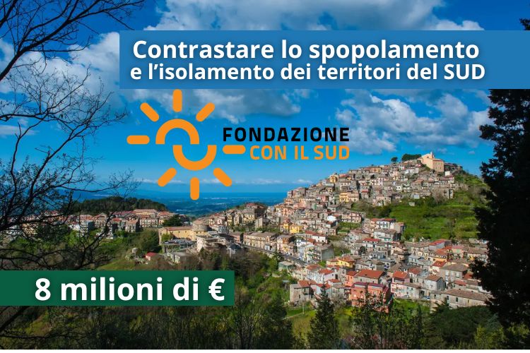 Fondazione con il Sud spopolamento