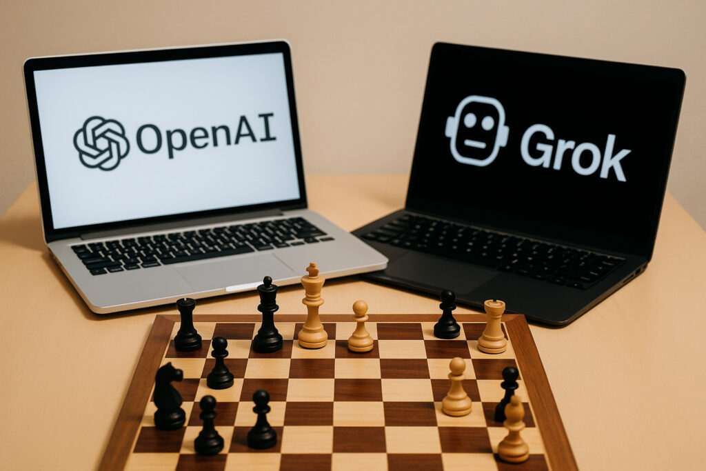OpenAI dà scacco matto a Grok di Elon Musk: la sfida tra intelligenze artificiali finisce in finale