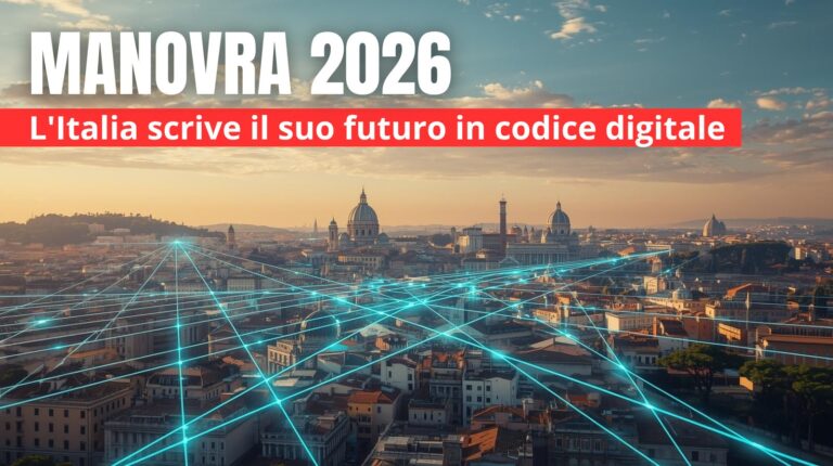 Manovra 2026 L'Italia scrive il suo futuro in codice digitale
