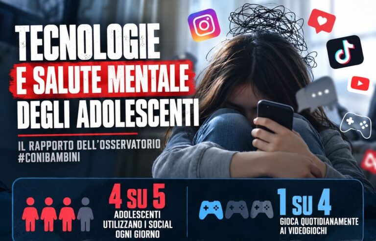 Adolescenti e social network: il disagio non si misura soltanto in ore davanti allo schermo tecnologie-salute-mentale-social-giochi